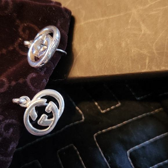 Authentic Gucci earring **** 925 signed **** - Picture 4 of 4